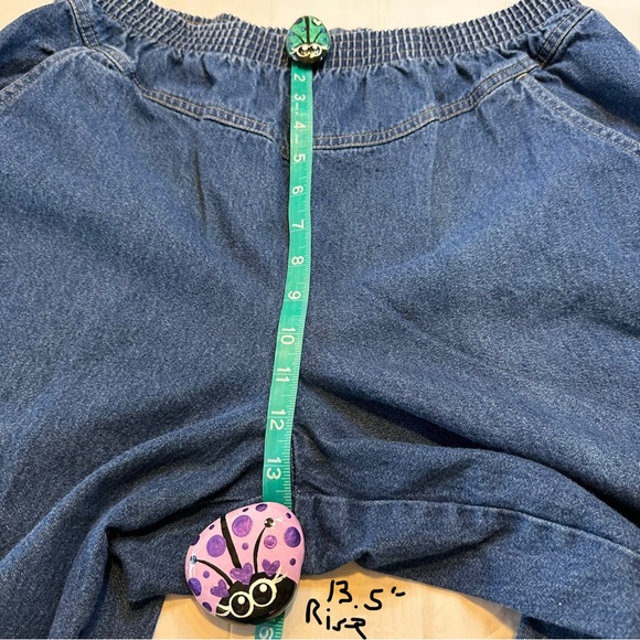 Lord Isaacs Elastic Waist Lounge Pants Stretchy Capris Knee Plus Size 18 - Picture 13 of 16